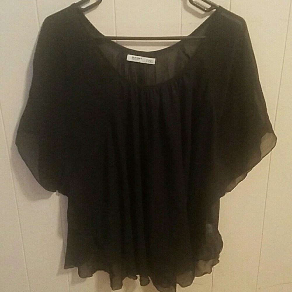 Mesh black shirt